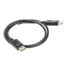 Cablu DisplayPort M/M v1.2 1 m 4K negru 