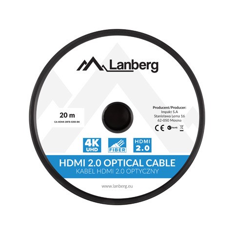 Cablu HDMI M/M v2.0 20 m optic ng AOC 
