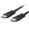 Cablu HDMI M/M v2.1 40 m optic negru AOC 
