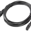 Cablu IEC 320 C13  C14 5 m VDE negru 