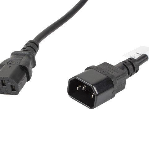 Cablu IEC 320 C13  C14 5 m VDE negru 