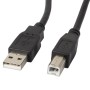 Cablu USB-A(M)  USB-B(M) 2.0 1 m negru 