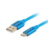 Cablu USB-C(M)  USB-A(M) 2.0 1,8 m albs 
