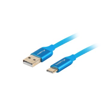 Cablu USB-C(M)  USB-A(M) 2.0 1,8 m albs 