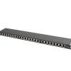 Patch panel 24 port. 0,5U Cat.5e FTP ng 