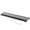 Patch panel 24 port. 0,5U Cat.5e FTP ng 