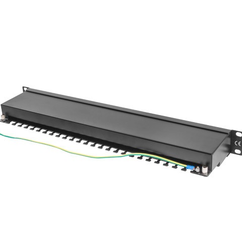 Patch panel 24 porturi 1U Cat.5e FTP ng 