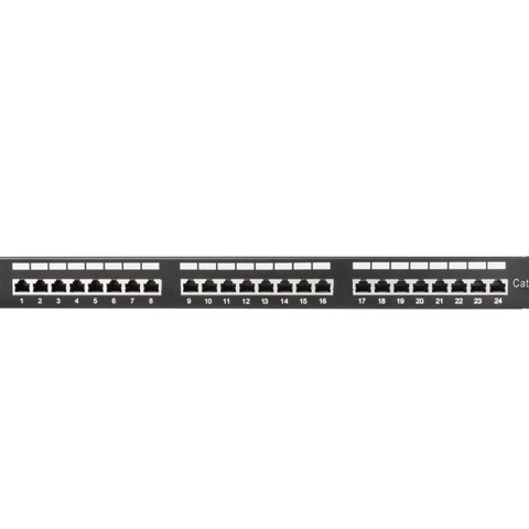 Patch panel 24 porturi 1U Cat.5e FTP ng 