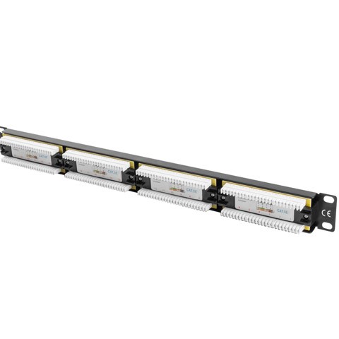 Patch panel 24 porturi 1U Cat.5e UTP ng 