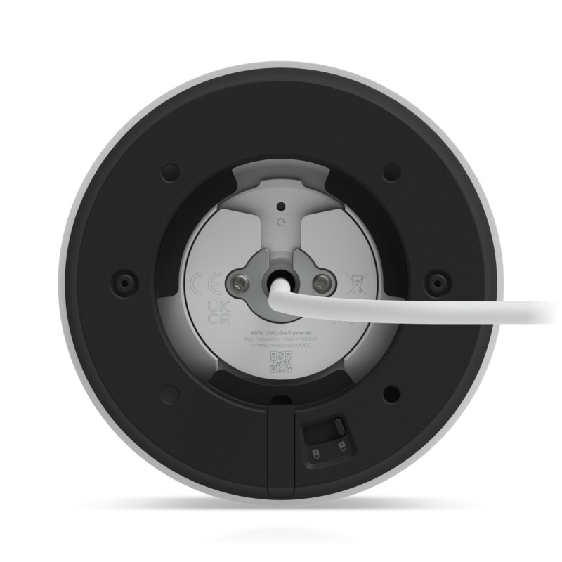 UBIQUITI UniFi G6 Turret, 4K PoE Camera 