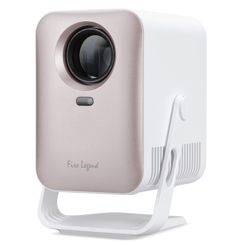 Acer Videoproiector AOPEN Fire Legend QH31s, LCD, 720p, 150 ANSI, LED, HDMI, Boxe, Roz 