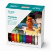 FILAMENT Spacer pt. imprimanta 3D - PLA, 1.75mm diamentru, 1Kg / bobina, aprox. 330m, topire 195-235 grC, black, 
