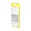 CARCASA INCARCARE STYLUS Baseus, indicator LED, incarcare Type-C, compatibil stylus wireless Baseus, alb 