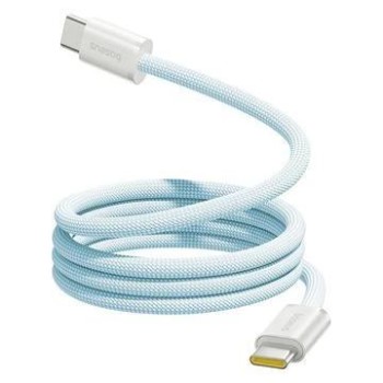 CABLU alimentare si date Baseus Dynamic 4 Pro, Fast Charging Data Cable pt. smartphone, USB Type-C la USB Type-C 100W, 1m, braided, albastru 