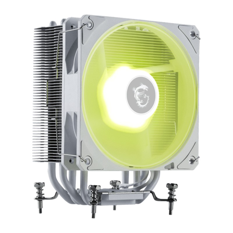 MSI MAG COREFROZR AA13 WHITE Global ARGB Gen2 Fan W/GREASE/HEAT PIPE-4 