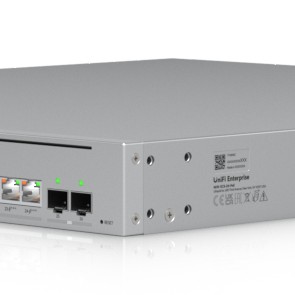 Ubiquiti network switch ECS-24-PoE-EU Enterprise-grade 24-port, Layer 3 Etherlighting PoE+++ switch with high-capacity 10 GbE RJ45 and 25G SFP28 ports, all PoE+++ (90W capable, 