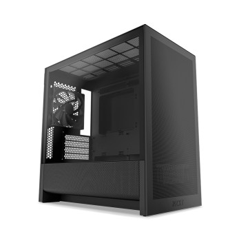 Carcasa NZXT H3 Flow (2025), micro-ATX, Mid-tower, Negru 