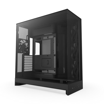 Carcasa NZXT H9 Flow (2025), Dual-Chamber, Mid-Tower, Negru 