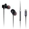 Casti Audio In Ear RP-TCM225DEK, cu fir, Microfon, Negru, USB-C,  Panasonic 