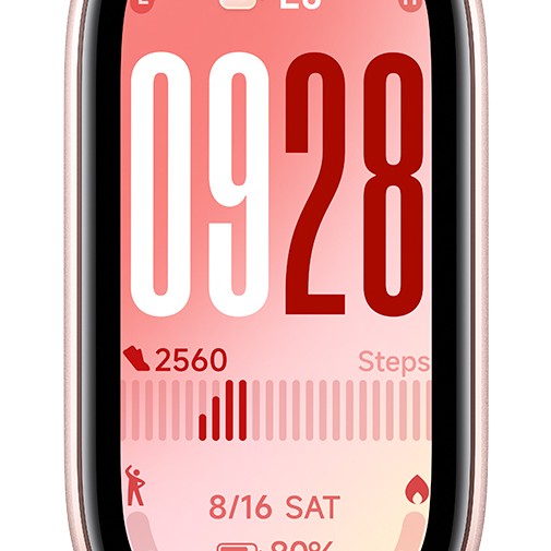 Bratara fitness Smart Band 10, Autonomie 21 zile, Roz 