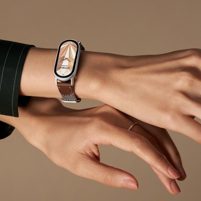 Bratara fitness Smart Band 10, Autonomie 21 zile, Roz 