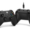 Wireless Controller + USB-C Cabel 2,7m Carbon Black, fur PC / Xbox One / S / X 