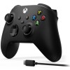 Wireless Controller + USB-C Cabel 2,7m Carbon Black, fur PC / Xbox One / S / X 
