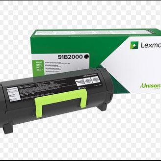 Toner Original Lexmark Black, 51B2000, pentru MS317|MS417|MS517|MS617|MX317|MX417|MX517|MX617, 2.5K, (timbru verde 1.2 lei) , 