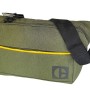 Borseta CATERPILLAR Code - Hex Parkour, material 420D hexagonal, buzunar cu fermoar - verde masliniu 