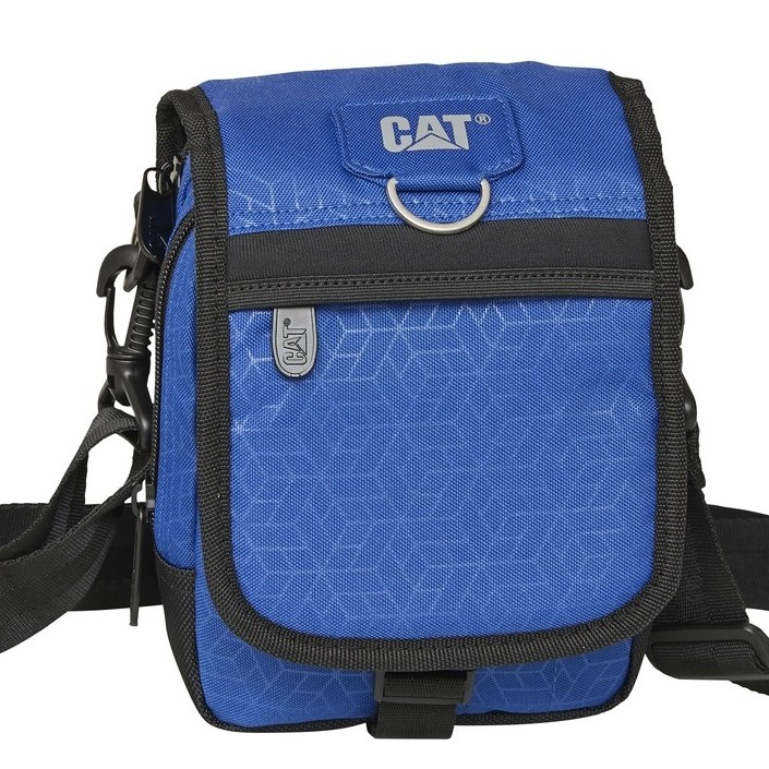 Borseta de umar CATERPILLAR Millennial Classic - Ronald, material 600D HD polyester - negru/bleumari 