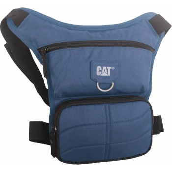 Borseta picior CATERPILLAR Millennial Classic - Steve, material 600D polyester - negru cu bleumarin 