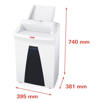 Distrugator documente automat HSM Securio AF300, 6 coli, cross cut (0.78 x 11mm), securitate 6 
