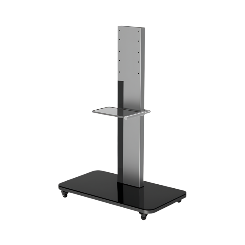 Stand pentru ecran interactiv HORION M5APro, M6APro - 65-86 inch, otel carbon si sticla securizata 