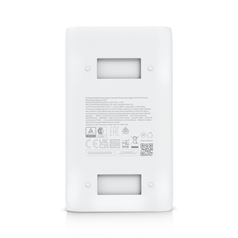 Ubiquiti UniFi UACC-PoE++-10G-EU 10G PoE++ Adapter (60W),UniFi PoE++ devices, reduce dependency on PoE, and provide a Multi-Gigabit LAN connection 