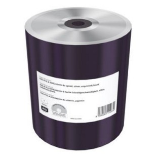 MediaRange DVD+R Double Layer 8.5GB|240min 8x speed, silver, unprinted/blank,Shrink 100 
