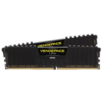 Corsair Memorie DDR4, 16GB, 3200MHz, CL16, Negru, Vengeance LPX , BULK 