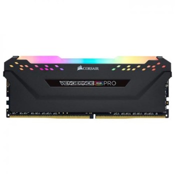 Corsair Memorie DDR4, 8GB, 3200MHz, CL16, 1.35V, Negru, VENGEANCE RGB PRO, BULK 