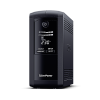 UPS CYBER POWER Line Int. cu sin. simulata, cu management, Tower, LCD, 1000VA/550W, AVR, 6x IEC, baterie 1x 12V/9Ah, incarcare pana la 8h, USB, 2x RJ45, RS232, tehn. GreenPower, 