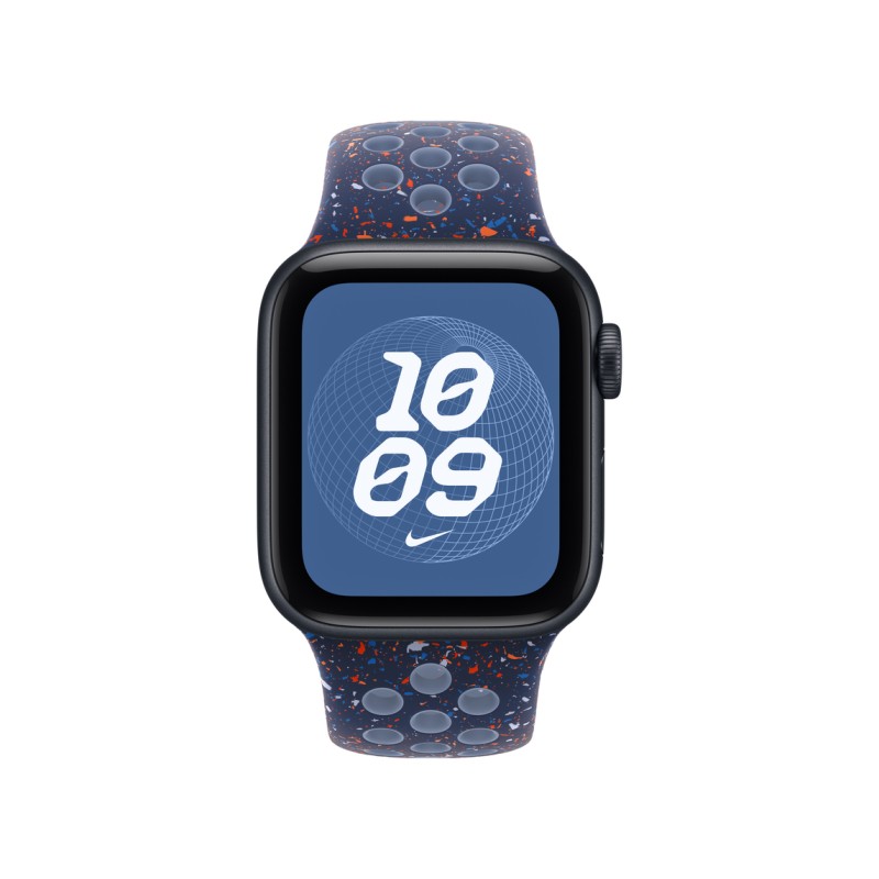 AW BAND 40MM NIKE SPORT BLUE RIBBON M/L 