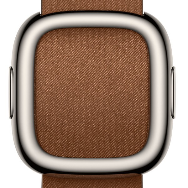 AW BAND 42MM MODERN BUCKLE CARAMEL L 