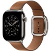 AW BAND 42MM MODERN BUCKLE CARAMEL L 