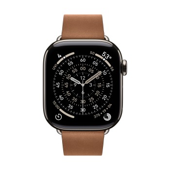 AW BAND 42MM MODERN BUCKLE CARAMEL M 