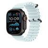 AW BAND 49MM OCEAN ICE BL BK TITANIUM XL 