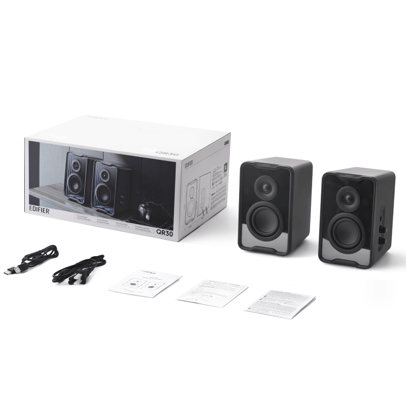 BOXE EDIFIER 2.0, RMS:  30W (2 x 15W), Bluetooth 5.4, USB-A, AUX, black, 