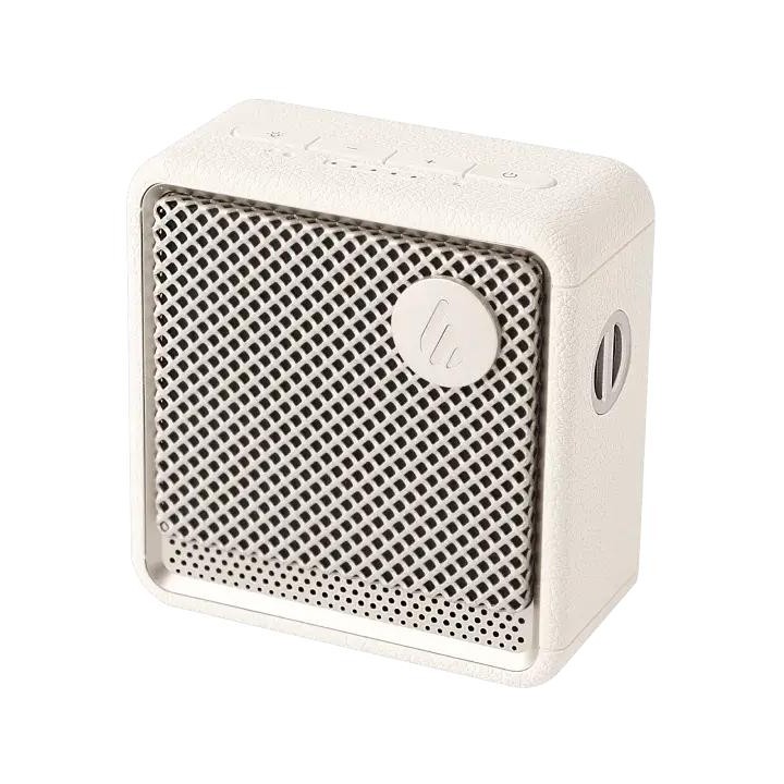 BOXE EDIFIER portabile bluetooth, RMS:  6W, Bluetooth 5.4, built-in Li-ion pana la 15h, conectivitate multipoint, Edifier App, radiator pasiv bass, IVORY, 