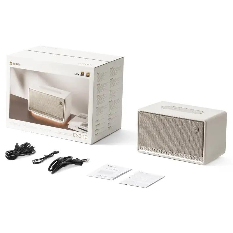 BOXE EDIFIER portabila bluetooth, RMS:  60W (15W + 15W + 30W), built-in Li-ion up to 12 hours, BT 5.4, USB-A, AUX, Edifier App, ivory, 