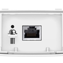 ACCESS POINT TP-LINK wireless AX1800 Mbps dual band, 1 port Gigabit, 2 antene externe, IEEE802.3at PoE, WiFi 6, montare pe stalp exterior 