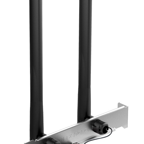 ADAPTOR RETEA MERCUSYS, AC1200 extern wireless 2.4 GHz | 5 GHz, bluetooth 5.0, 1200 Mbps, antena externa x 2, 