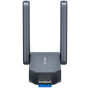 ADAPTOR RETEA MERCUSYS, BE6500 extern wireless Tri-Band, USB 3.0, 6500 Mbps, antena externa x 2, 