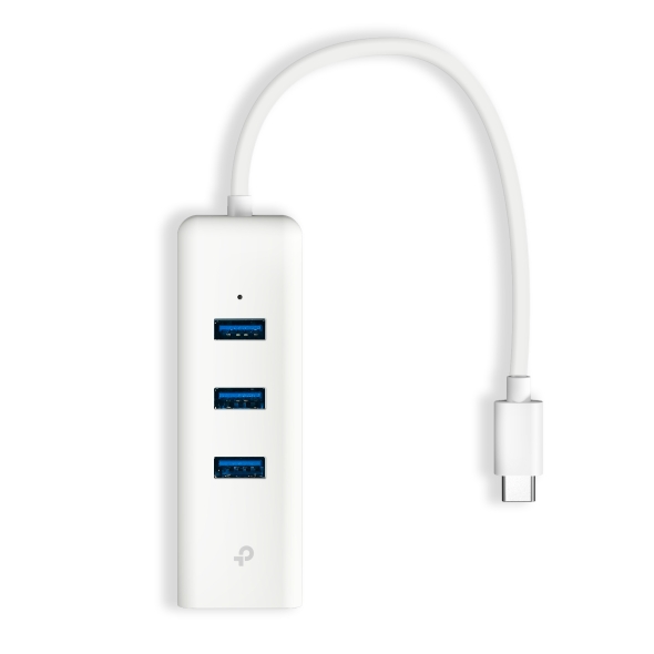 ADAPTOR RETEA TP-LINK , extern, USB Type-C, port RJ-45 | USB 3.0 x 3, 1000 Mbps Gigabit LAN, 